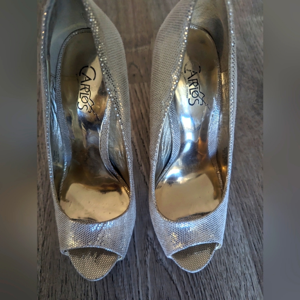 Sz 5 Chrome Heels